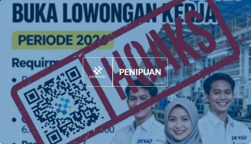 [HOAKS] Tautan Lowongan Kerja PT Denso Indonesia