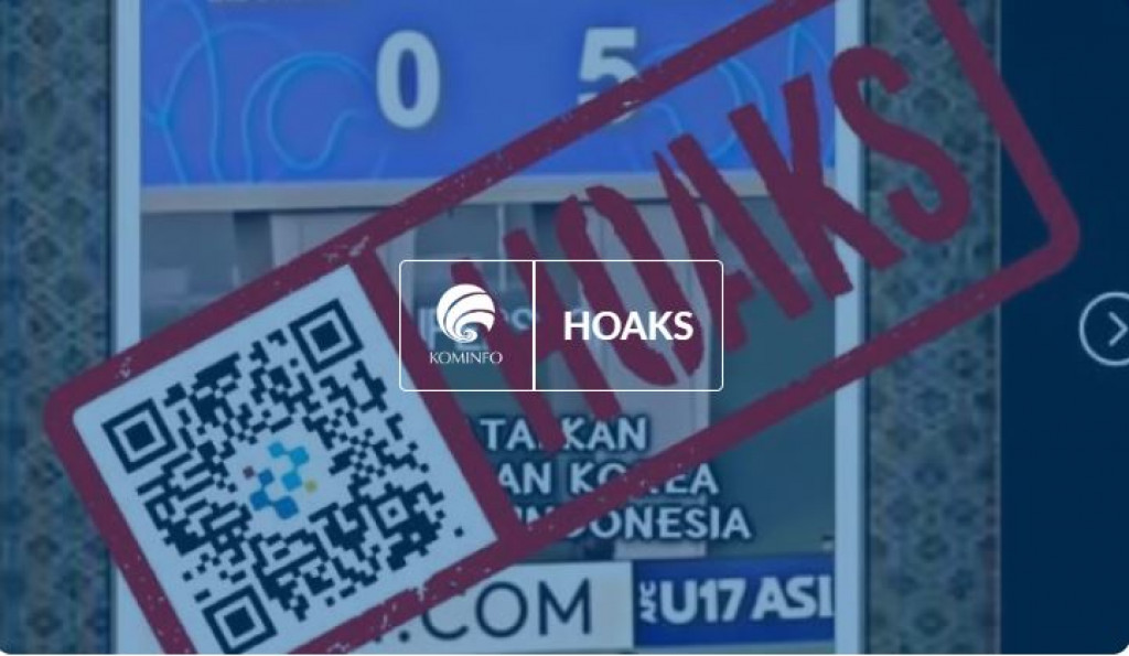 [HOAKS] Kemenangan Timnas Korut atas Indonesia di Piala Asia U-17 Dibatalkan