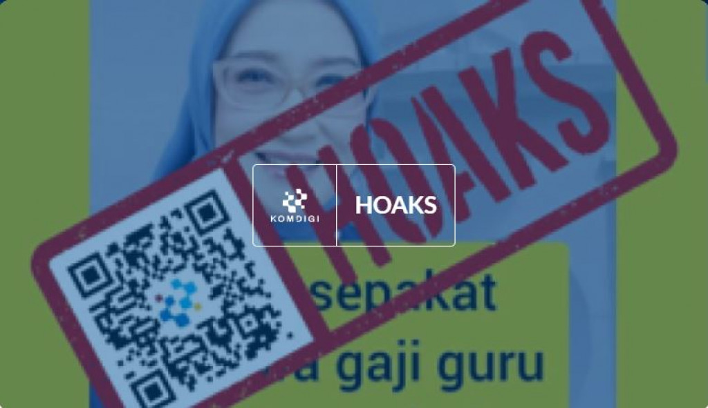 [HOAKS] DPR Sepakati Gaji Guru Rp5 Juta per Bulan