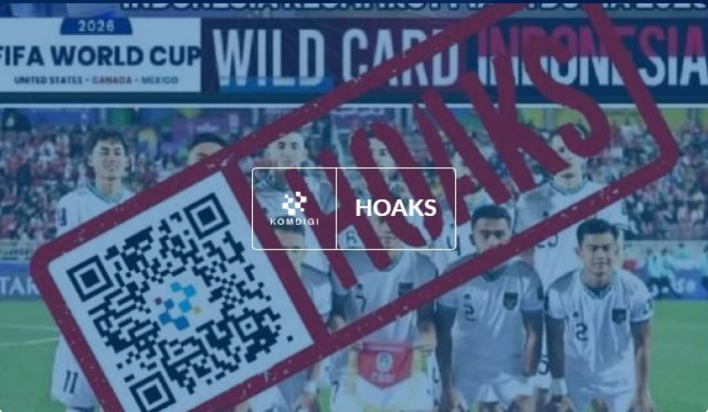 [HOAKS] Indonesia Lolos Piala Dunia Lewat Jalur Wild Card FIFA