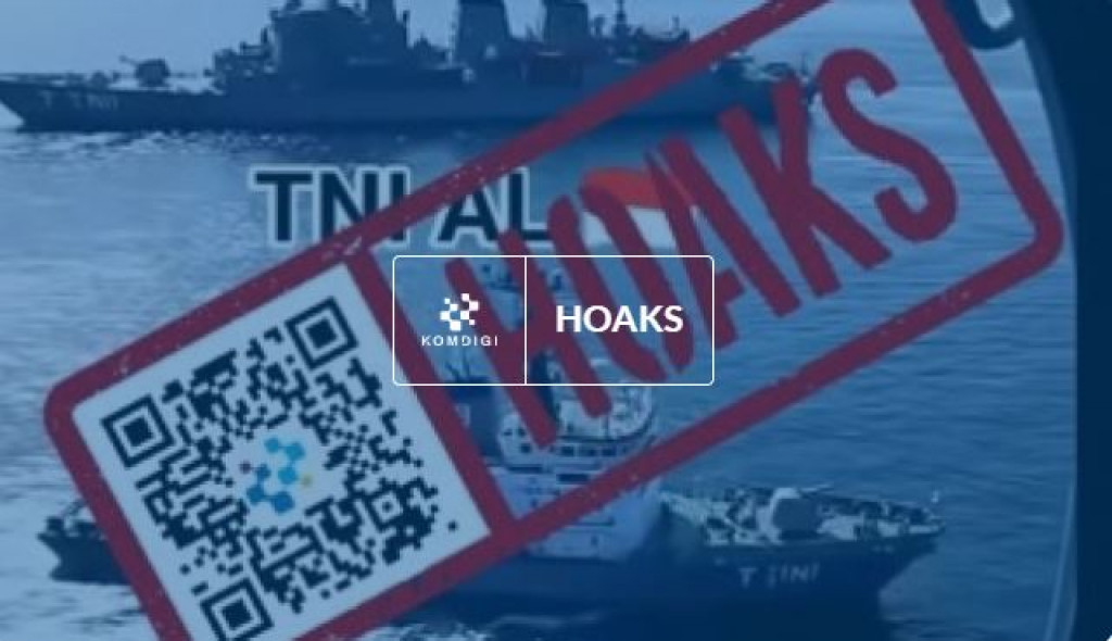 [HOAKS] Video TNI Kepung Kapal Malaysia di Kepulauan Seribu