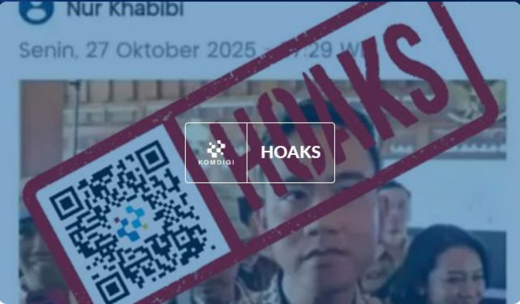 [HOAKS] Kepala KSP Qodari Usulkan Gibran Jadi Pahlawan