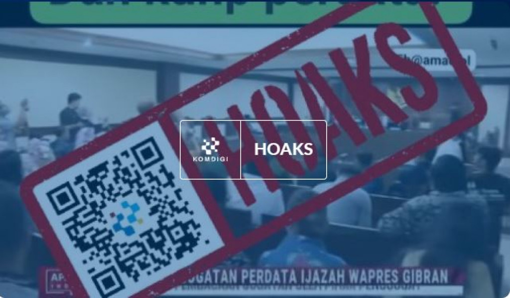 [HOAKS] Hakim Menyatakan Wapres Gibran Melanggar UU dan KUHP Perdata