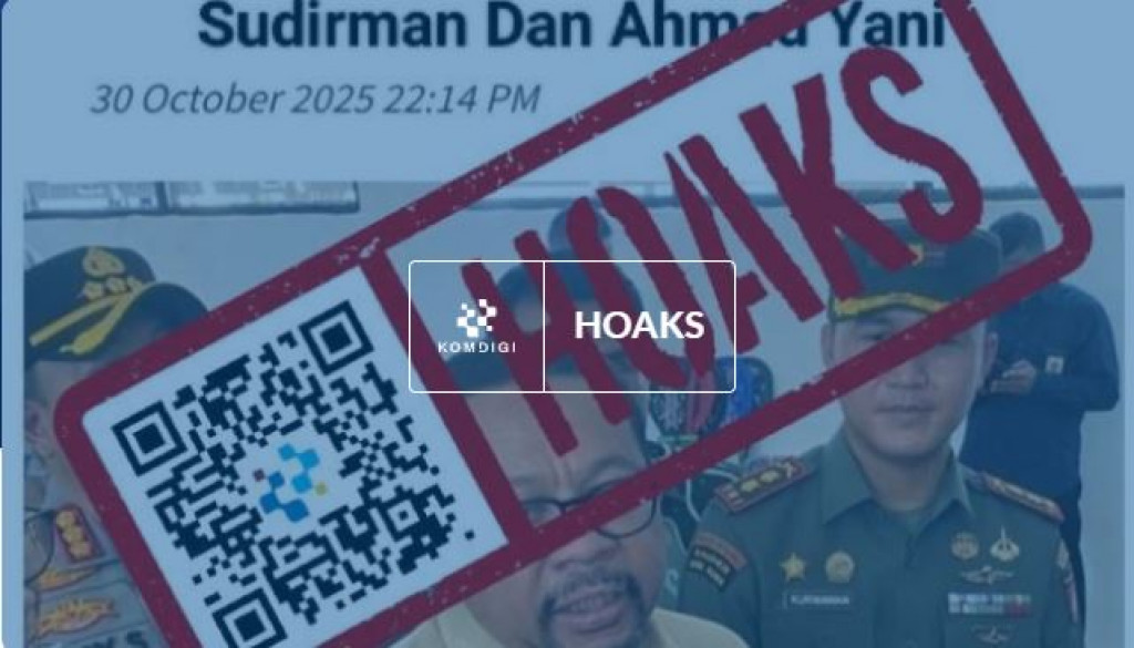 [HOAKS] Qodari Sebut Jokowi Memenuhi Syarat Mendapat Gelar Pahlawan