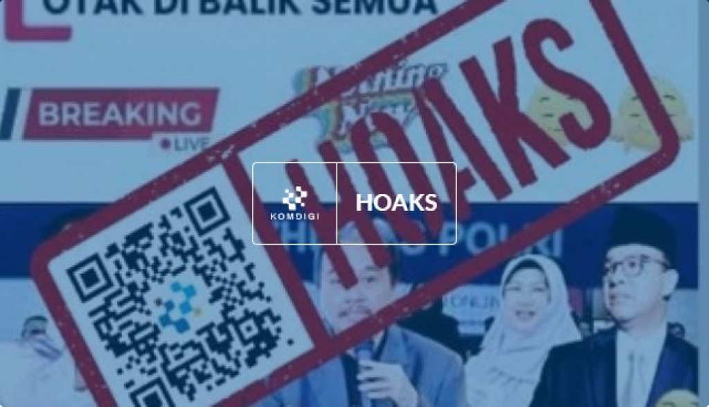[HOAKS] Roy Suryo Sebut Anies Baswedan adalah Otak di Balik Kasus Ijazah Jokowi