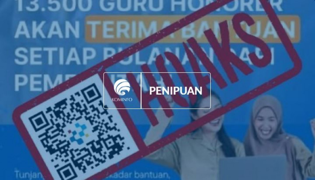 [HOAKS] Tautan Pendaftaran Bantuan untuk Guru Honorer