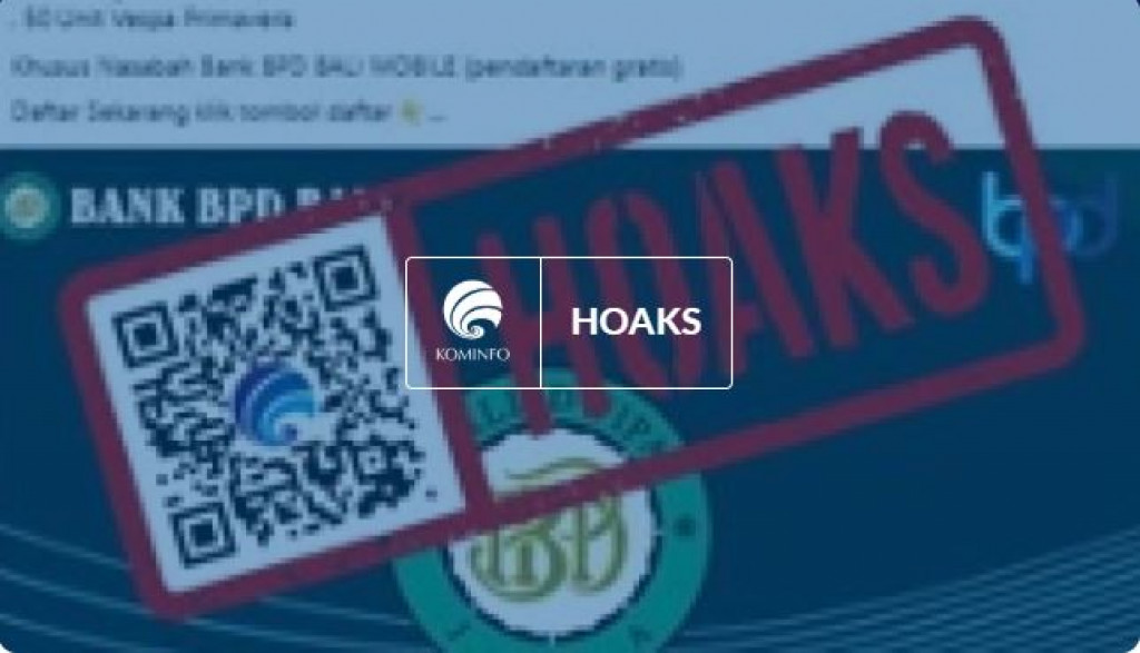 [HOAKS] Promosi Undian Rp3 Miliar di Aplikasi BPD Bali Mobile