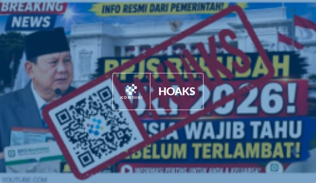 [HOAKS] Aturan BPJS Kesehatan Diubah Mulai Juli 2026