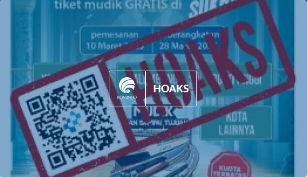 [HOAKS] Tautan untuk Daftar Mudik Gratis Tahun 2025 Mengatasnamakan Bank Mandiri