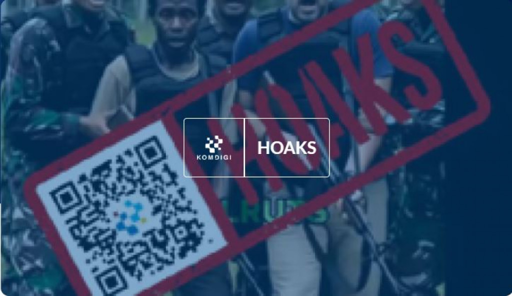 [HOAKS] TNI Tangkap Anggota KKB dan WNA saat Operasi Penyisiran