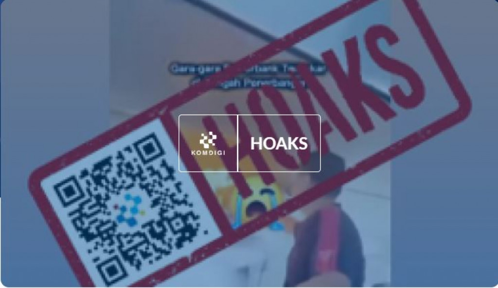 [HOAKS] Video Powerbank Terbakar Penyebab Jatuhnya Pesawat ATR 42-500