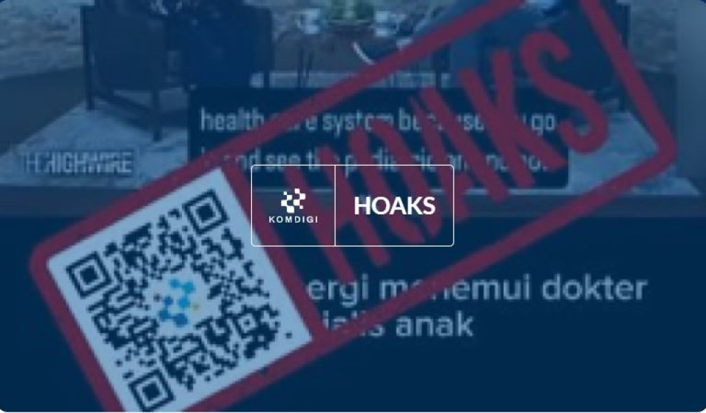 [HOAKS] Vaksin Sengaja Membuat Anak Sakit demi Keuntungan