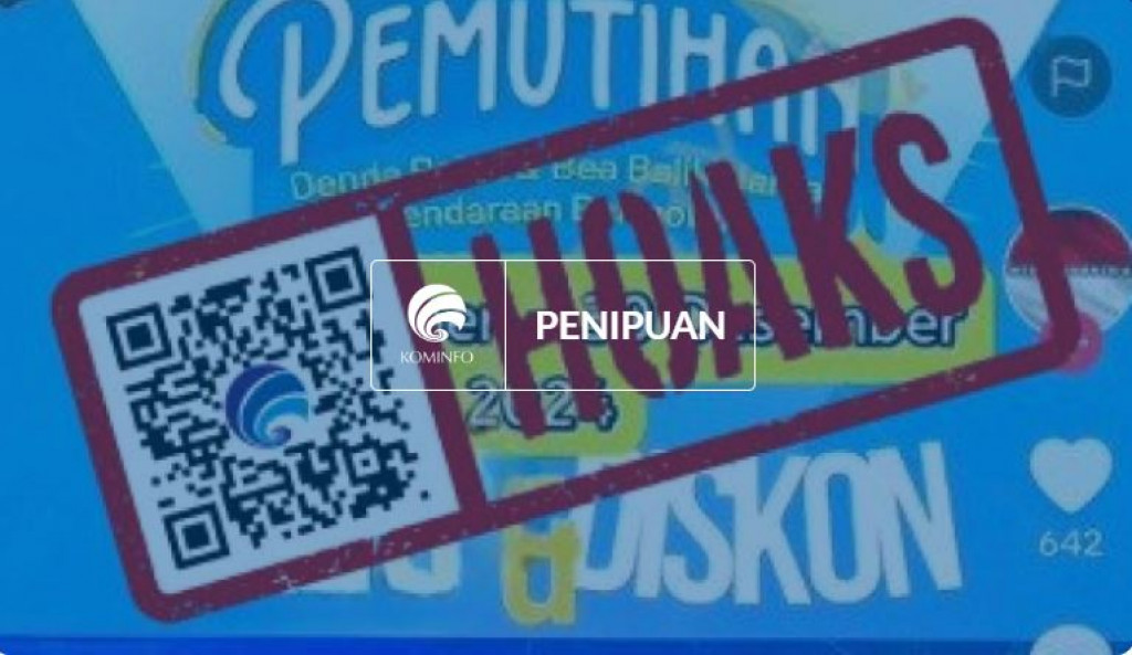 [HOAKS] Tautan Pendaftaran Pemutihan Pajak Gratis