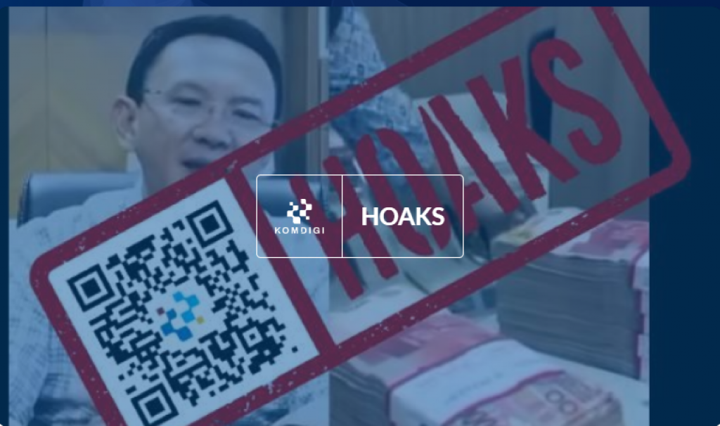 [HOAKS] Ahok Bagikan Bantuan Modal Usaha Melalui Nomor WhatsApp