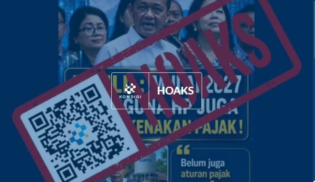 [HOAKS] Pengguna HP Bakal Dikenakan Pajak Mulai 2027
