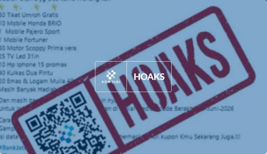 [HOAKS] Tautan Undian Berhadiah Bank Jateng Periode Juni 2026