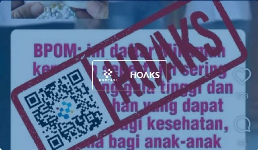 [HOAKS] BPOM Melarang Peredaran Produk Minuman Gelas Power F dan Ale-Ale dari WINGS Food karena Berbahaya bagi Anak-Anak