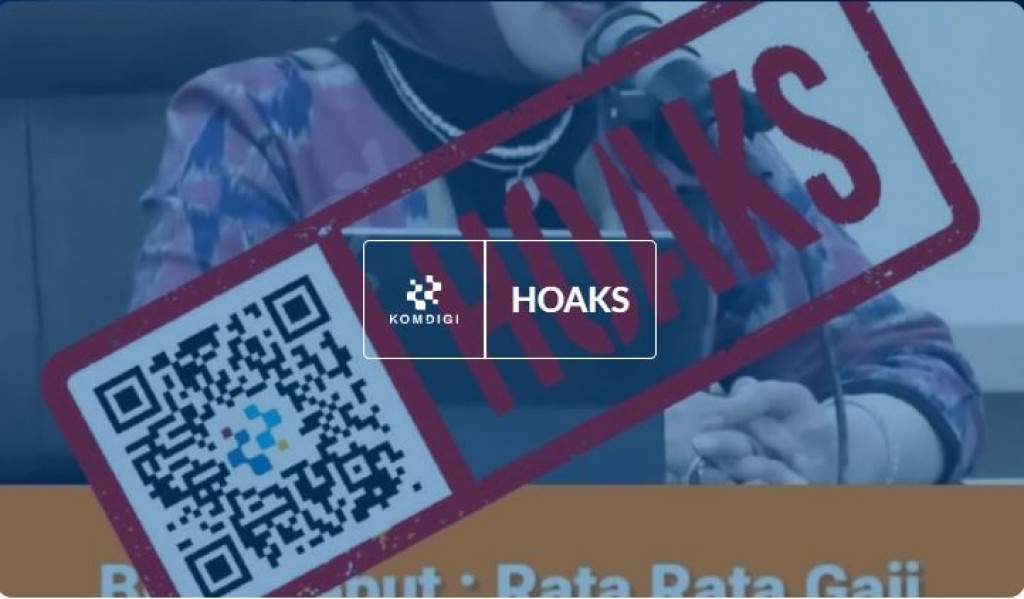 [HOAKS] BPS Sebut Rata-Rata Gaji Rakyat Indonesia Rp78,6 Juta
