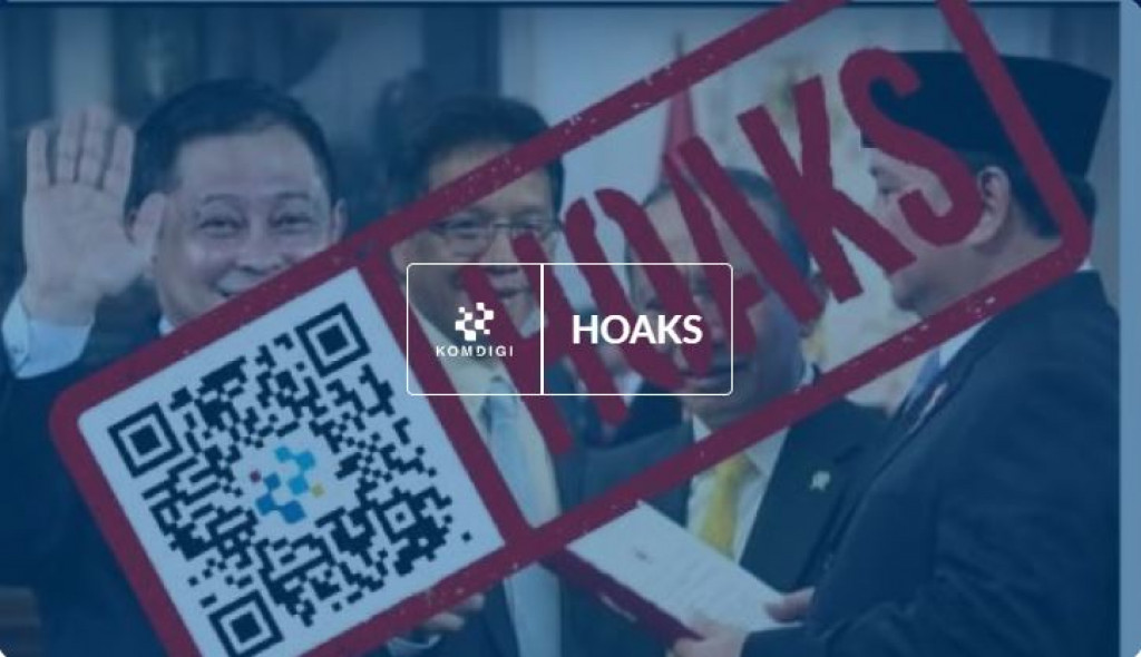 [HOAKS] Presiden Prabowo Copot Bahlil dari Jabatan Menteri ESDM