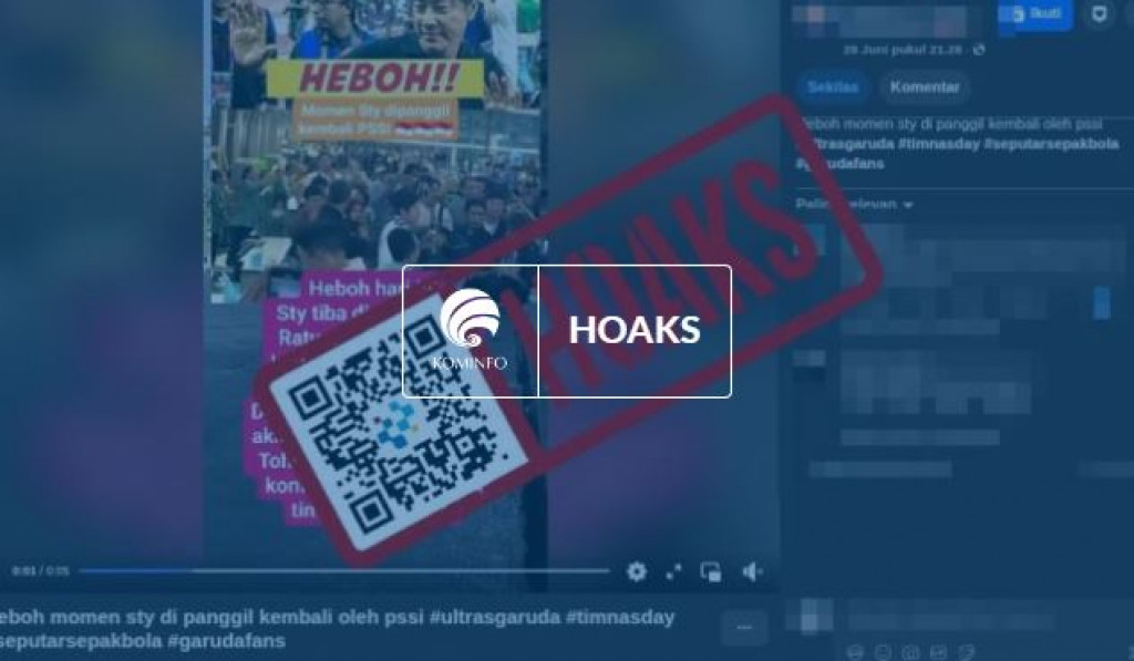 [HOAKS] Shin Tae-yong Kembali ke PSSI