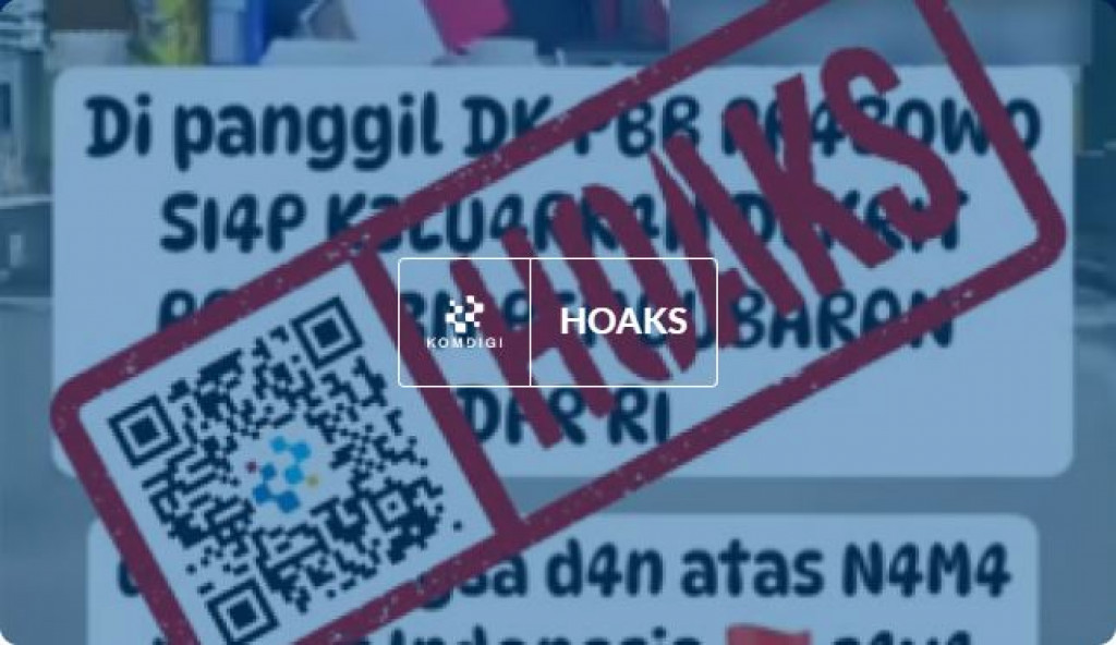 [HOAKS] Presiden Prabowo Siap Keluarkan Dekrit Bubarkan DPR