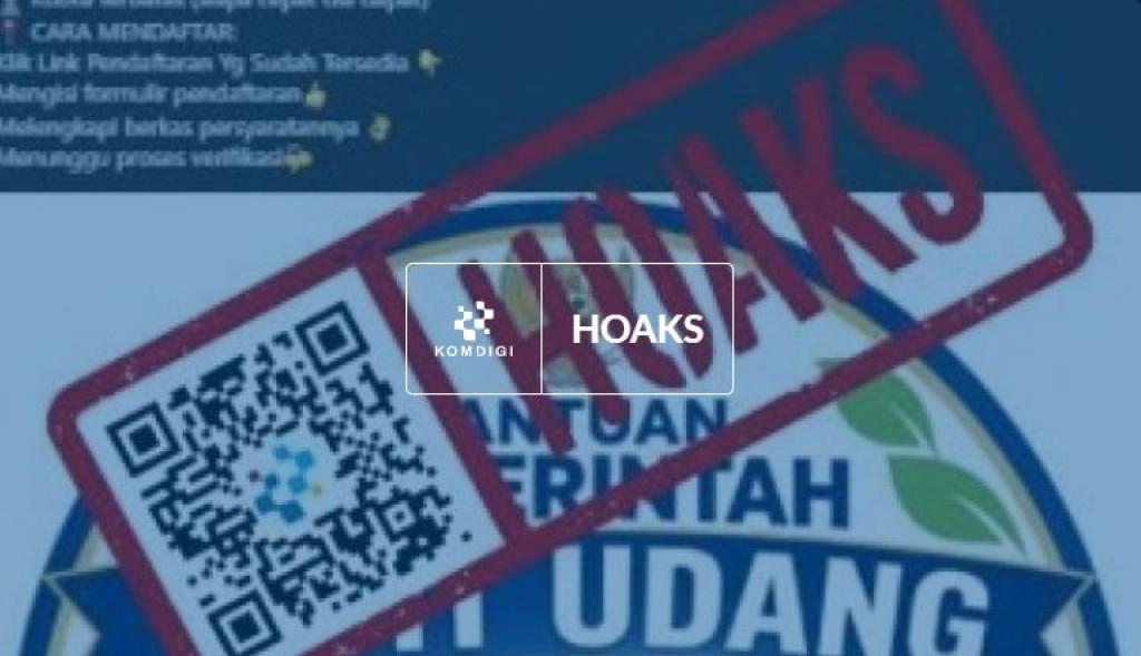 [HOAKS] Tautan untuk Klaim Benih Udang Gratis dari Pemerintah