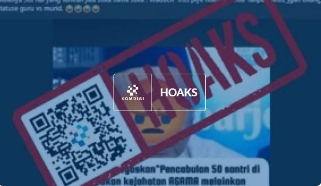 [HOAKS] Kemenag Nilai Pencabulan Santriwati di Pati adalah Nafsu Manusiawi
