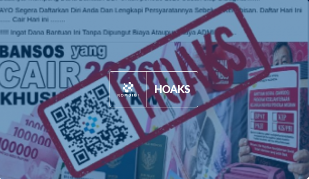 [HOAKS] Pendaftaran Program BLT Khusus TKI/TKW 2026