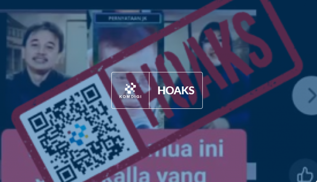 [HOAKS] Pengakuan Jusuf Kalla Mendanai Roy Suryo Terkait Tuduhan Ijazah Palsu Jokowi