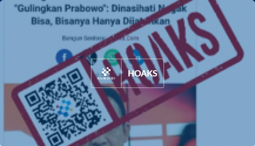 [HOAKS] Tangkapan Layar Artikel Suara.com Beritakan Pernyataan Anies Gulingkan Prabowo