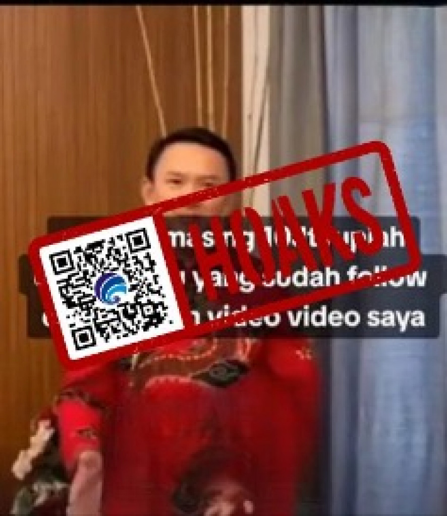 [HOAKS] Ahok Bagikan Uang Rp10 Juta Hanya dengan Bagikan Videonya di TikTok
