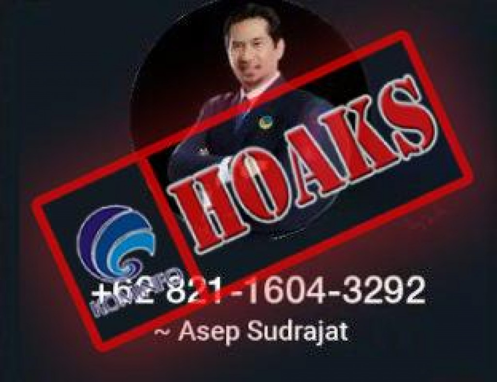 [HOAKS] Akun WhatsApp Mengatasnamakan Anggota DPRD Kota Bandung