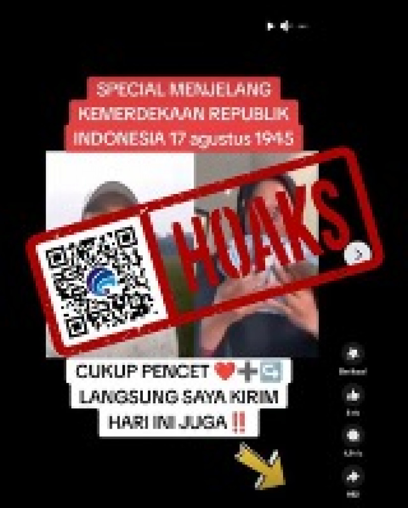 [HOAKS] Dedi Mulyadi Bagikan Uang Rp20 Juta jelang HUT RI