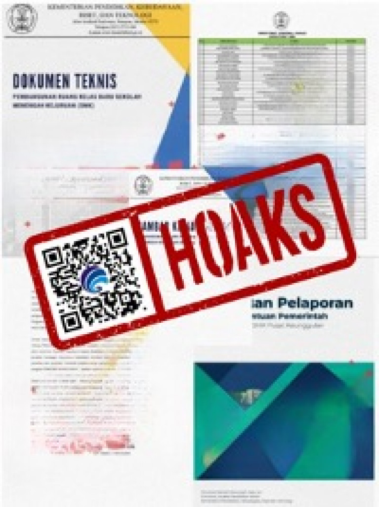 [HOAKS] Surat dan Dokumen Mengatasnamakan Direktorat SMK