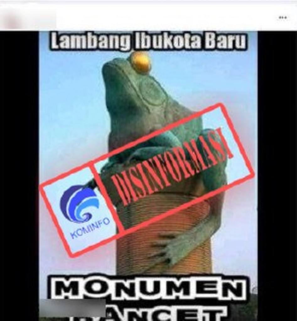 [DISINFORMASI] Foto Lambang Ibu Kota Baru