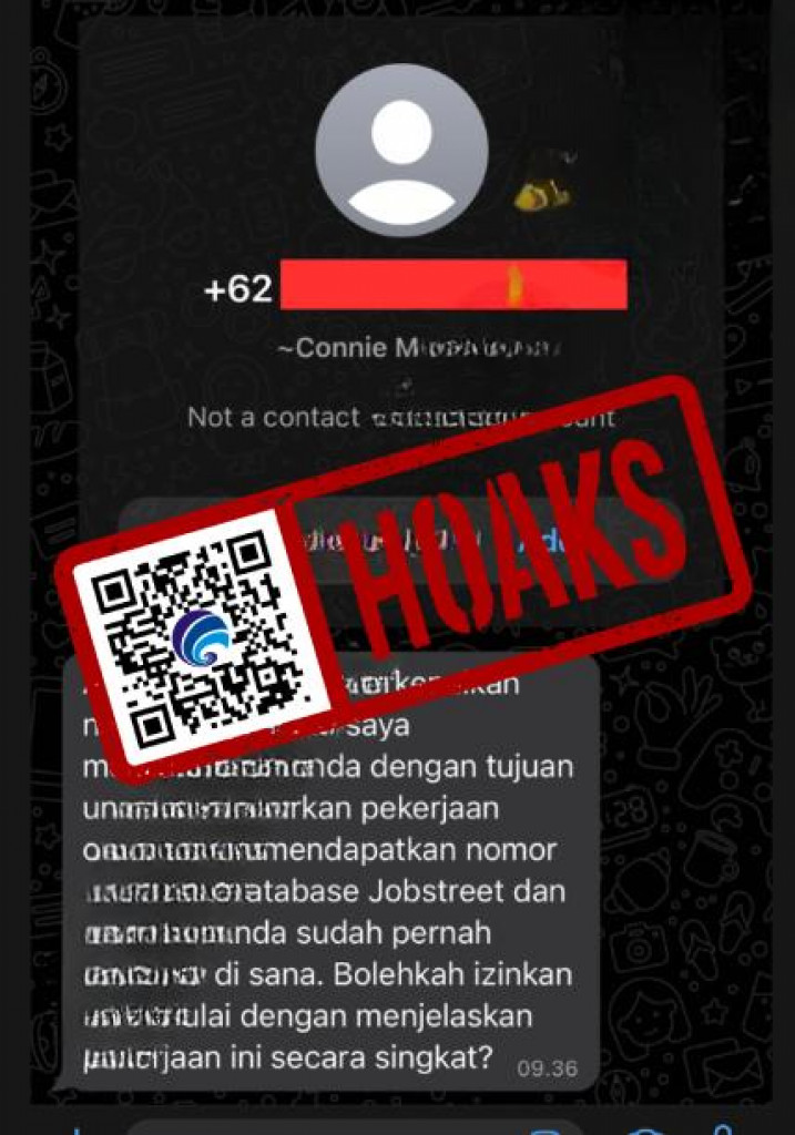 [HOAKS] Lowongan Pekerjaan Online