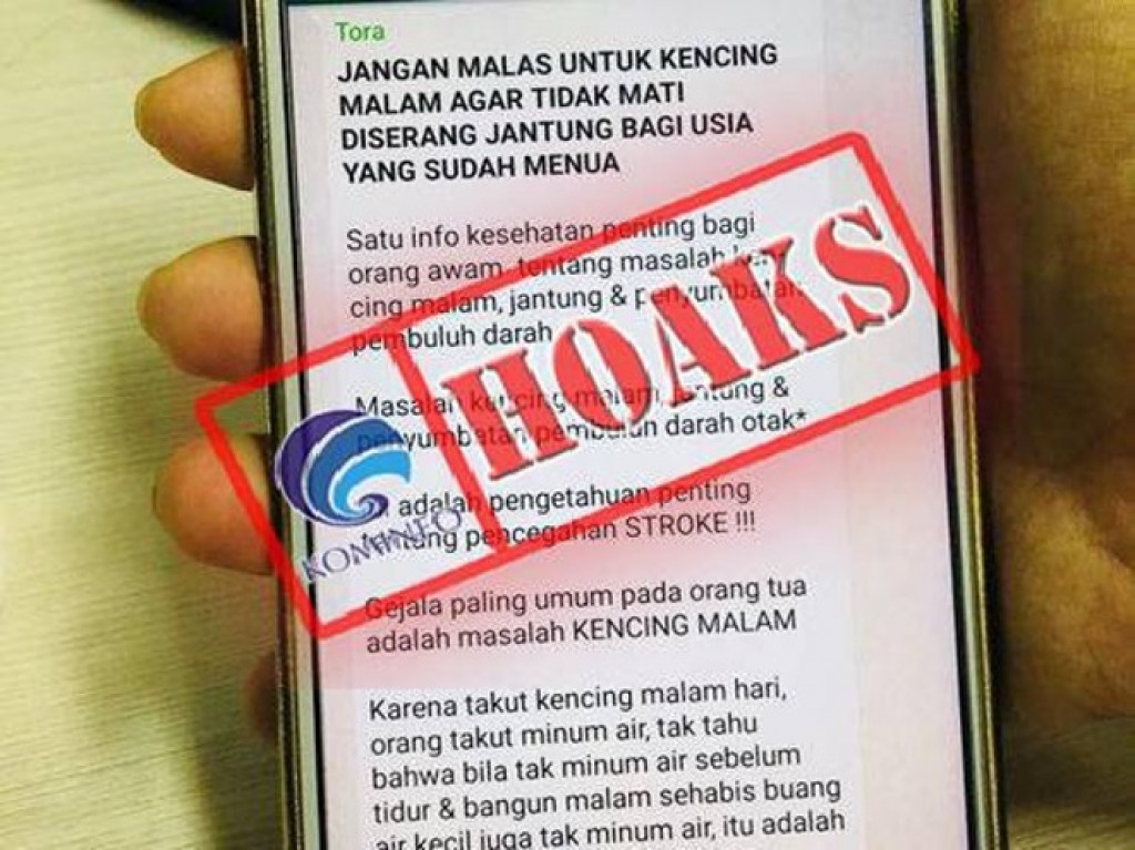 [HOAKS] Malas Kencing Malam Menyebabkan Sakit Jantung