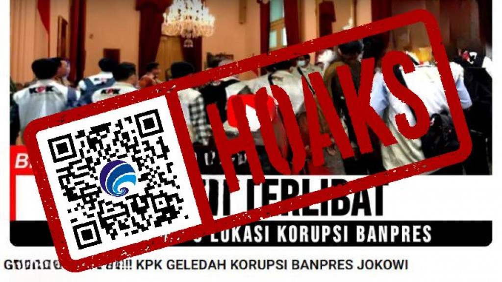 [HOAKS] Presiden Jokowi Terlibat Korupsi Program Banpres