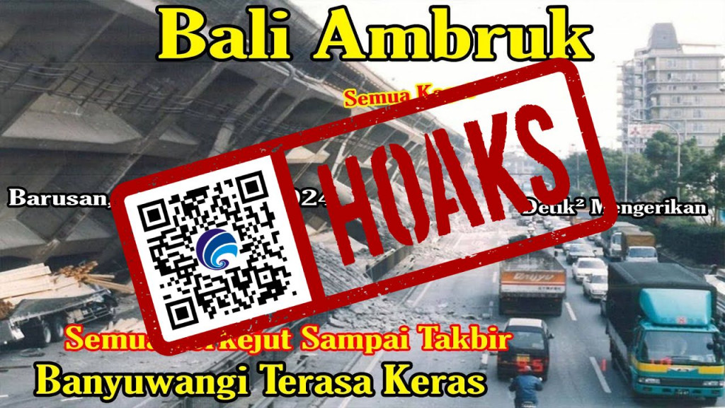 [HOAKS] Provinsi Bali dan Kabupaten Banyuwangi Hancur Lebur Diterjang Gempa 15 Agustus 2024