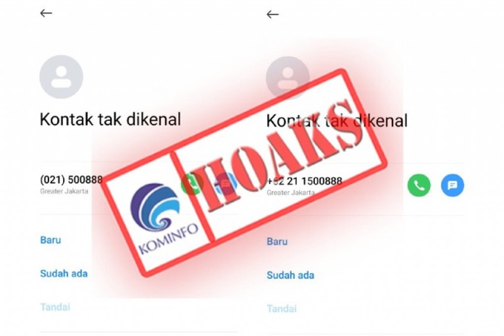 [HOAKS] Nomor Telepon Mengatasnamakan Bank BCA