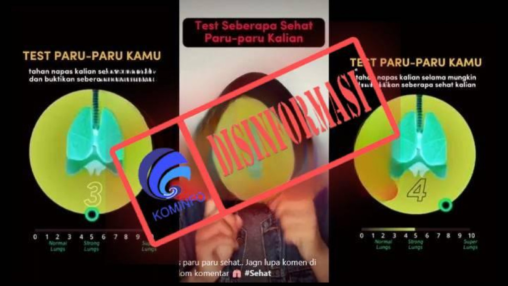 [DISNFORMASI] Tes Kesehatan Paru-Paru dengan Menahan Napas