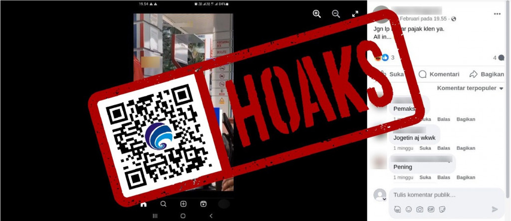 [HOAKS] Larangan Beli BBM Bersubsidi jika Telat Bayar Pajak