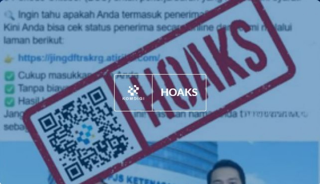 [HOAKS] Tautan untuk Cek Penerima BSU Periode Oktober 2025