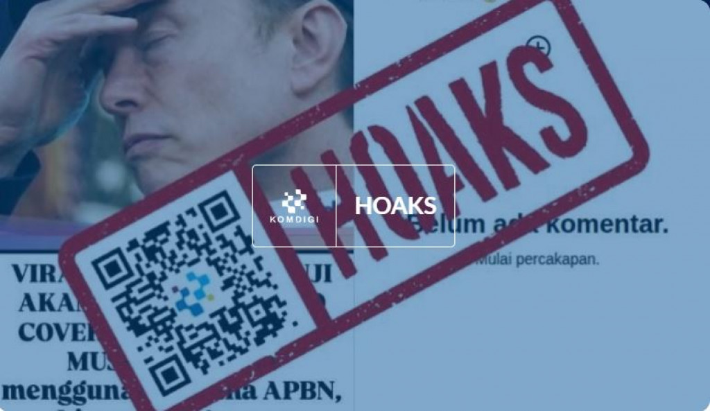 [HOAKS] Elon Musk akan Tanggung Anggaran MBG