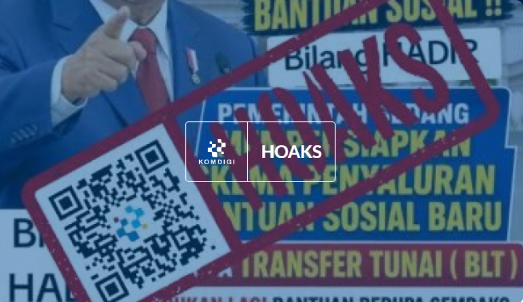 [HOAKS] Bansos Senilai Rp5,4 Juta dengan Berkomentar di Facebook