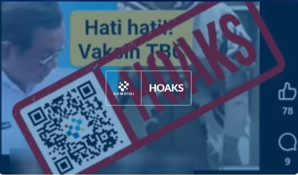 [HOAKS] Vaksin TBC Mengandung Nanobots