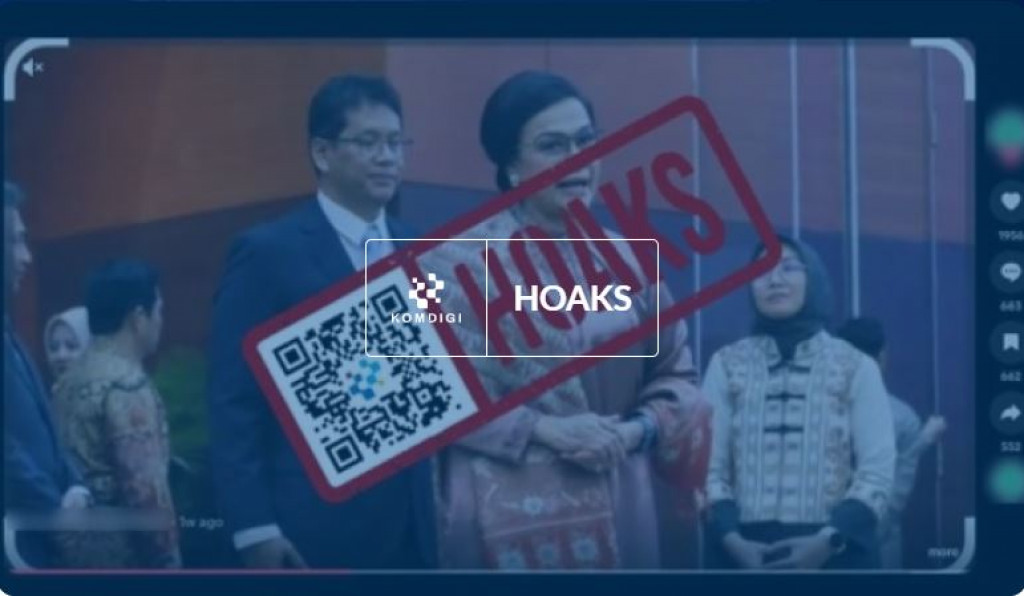 [HOAKS] Sri Mulyani dan Purbaya Umumkan Dana Hibah untuk Masyarakat