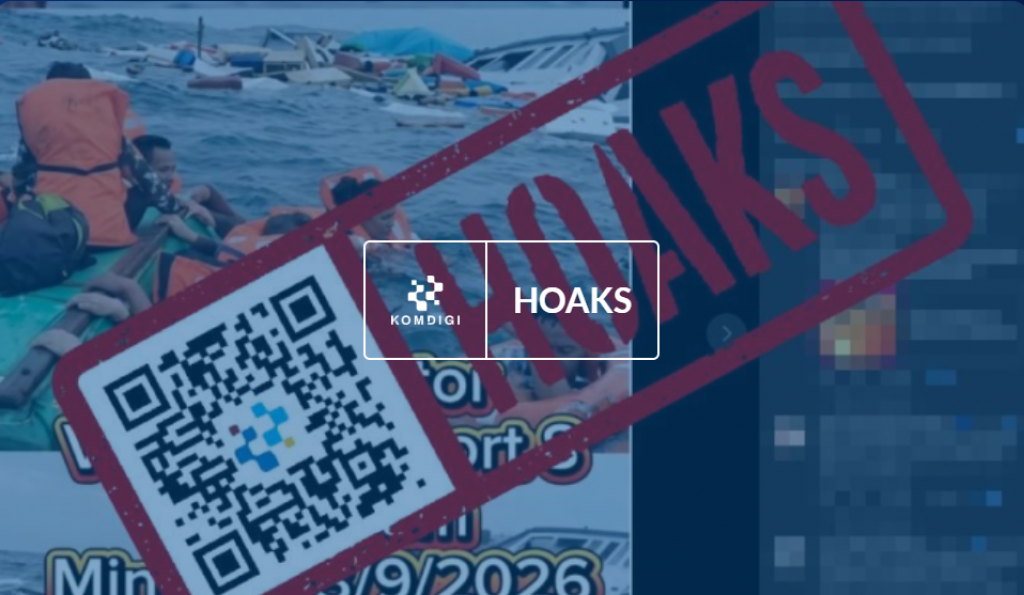 [HOAKS] Foto-foto Korban Kapal Virgo Transport 8 Terombang-Ambing di Laut