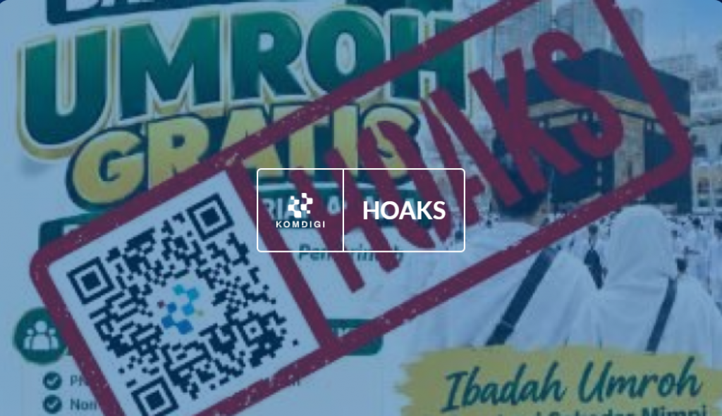 [HOAKS] Kontak WhatsApp Pendaftaran Umrah Gratis dari Kemenag