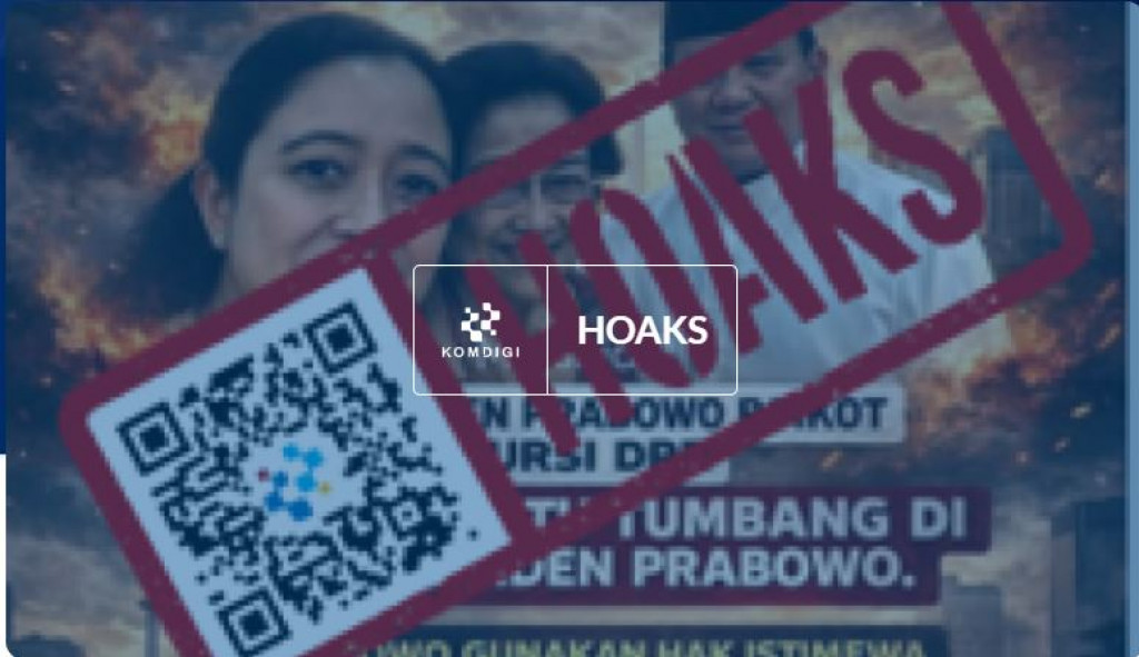 [HOAKS] Presiden Prabowo Gunakan Hak Istimewa untuk Lengserkan Puan Maharani